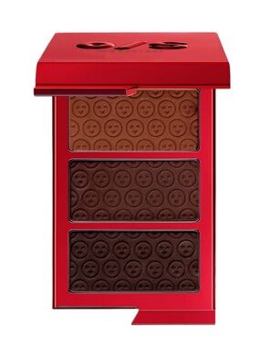 One Sized Bronzer and Contour Trio Shade Deep